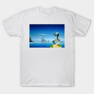 Yessongs Fantasy Print Surreal Art Fantasy Seascape T-Shirt